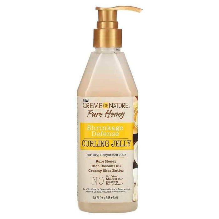 Creme of Nature Pure Honey Curling Jelly 355ml - Curly Stop