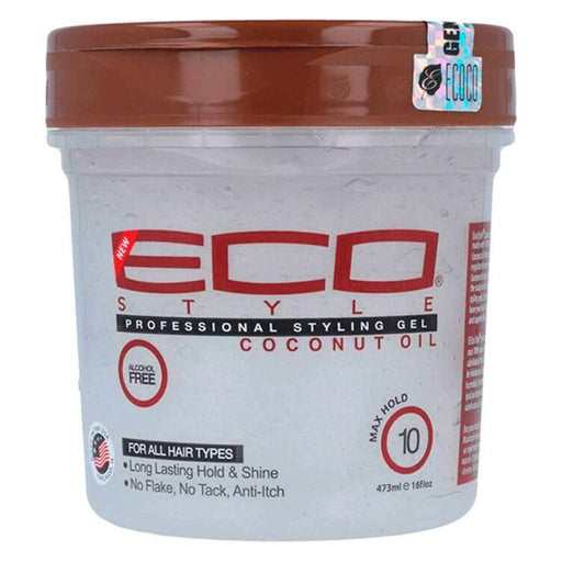 Eco Style Gel Coconut Oil - Curly Stop