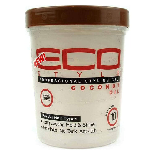 Eco Style Gel Coconut Oil - Curly Stop
