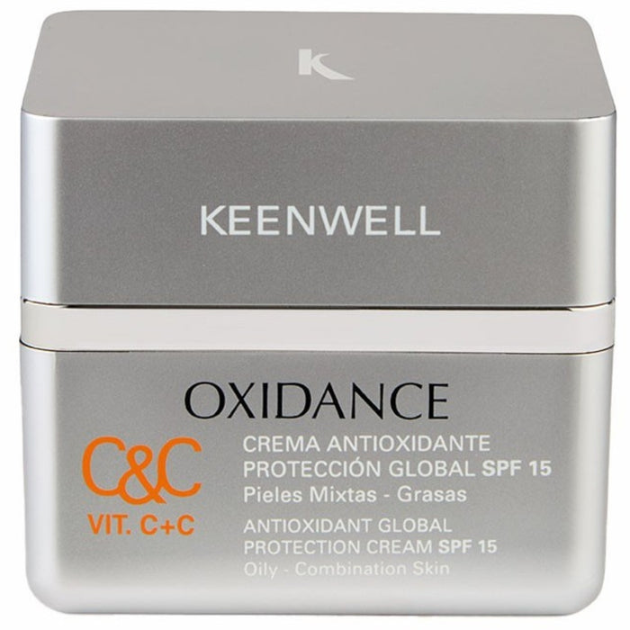 Keenwell Oxidance Crema Antioxidante Proteccion Global Spg15 Vit. C + C Pieles Mixtas Grasas 50ml