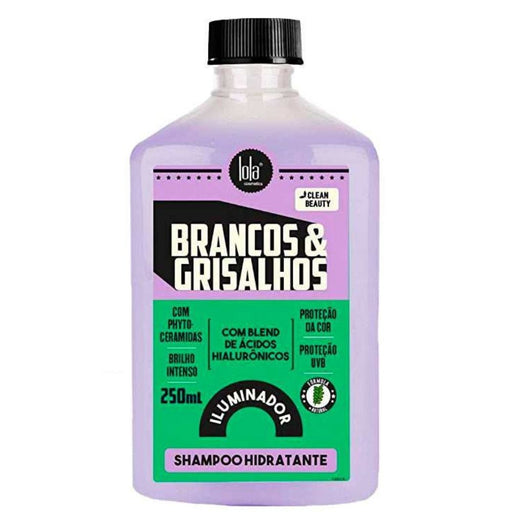 Lola Cosmetics Brancos & Grisalhos Iluminador Champú Hidratante 250ml - Curly Stop