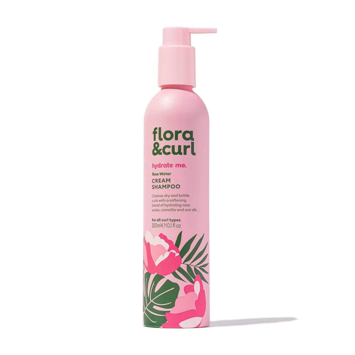 Flora & Curl Hydrate Me Rose Water Cleansing Duo - Curly Stop