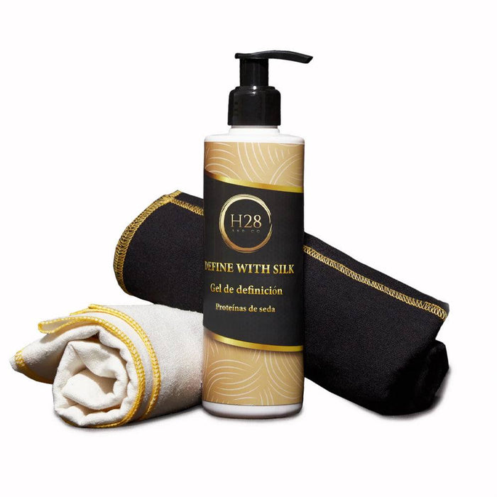 H28 and Co Define With Silk Gel de Definición 250ml - Curly Stop