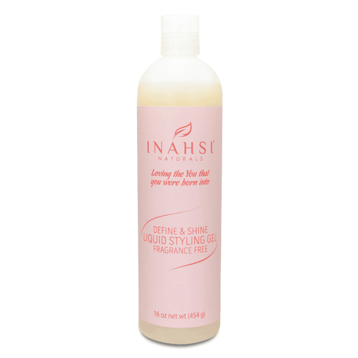 Inahsi Naturals Define & Shine Liquid Styling Gel Sin Fragancia - Curly Stop