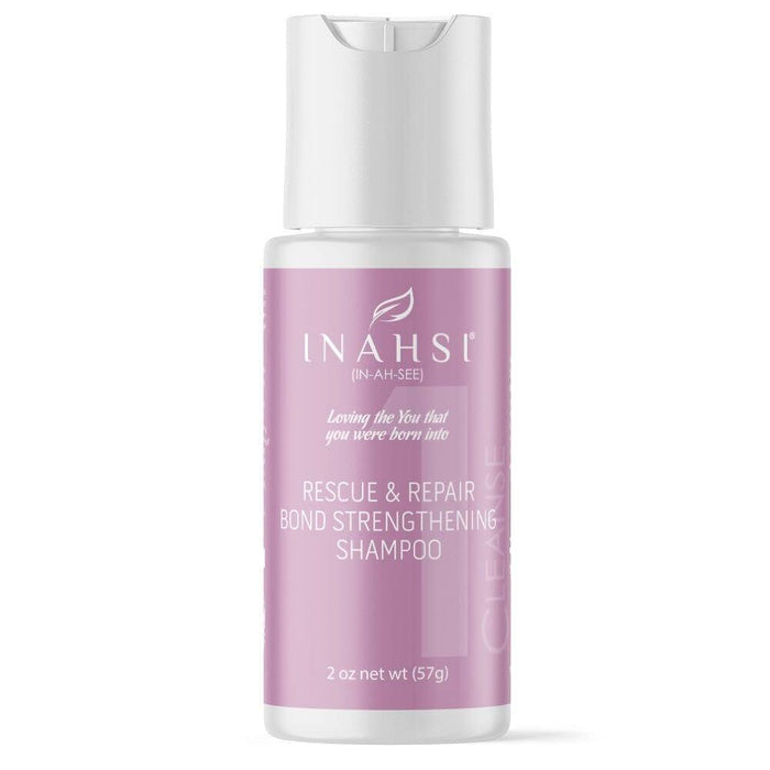 Inahsi Naturals Rescue & Repair Bond Strengthening Champú - Curly Stop