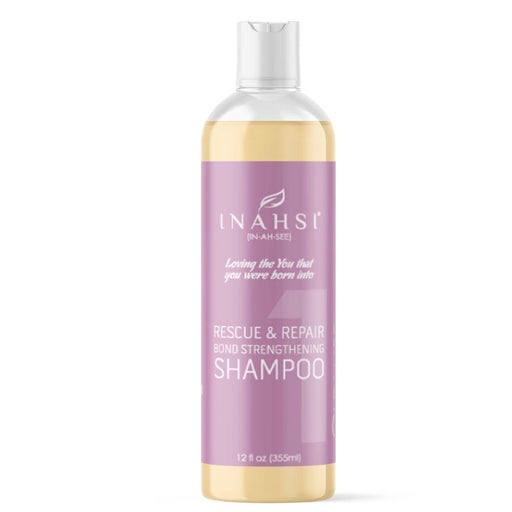 Inahsi Naturals Rescue & Repair Bond Strengthening Champú - Curly Stop