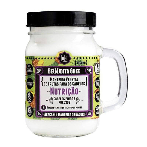 Lola Cosmetics Be(M)Dita Ghee-Masc Nutriçao Abacaxi E Manteiga 350g - Curly Stop