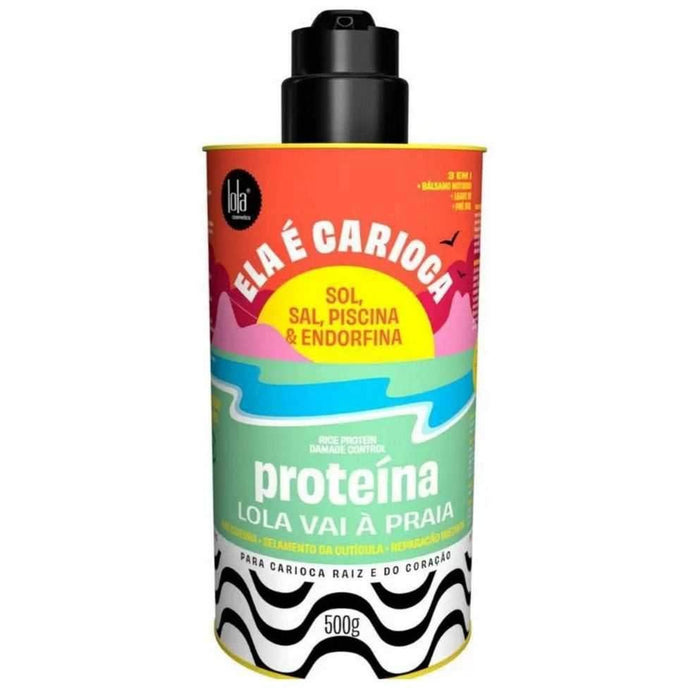 Lola Cosmetics Ela É Carioca Proteína Lola Vai A Praia 500g - Curly Stop