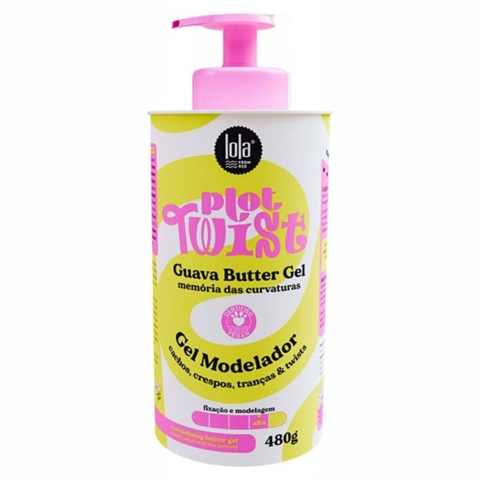 Lola Cosmetics Plot Twist Guava Butter Gel Modelador 480g - Curly Stop