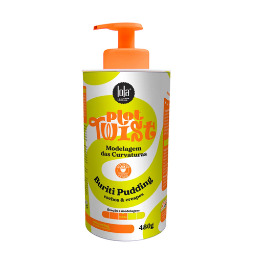 Lola Cosmetics Plot Twist Modelagem das Curvaturas Buriti Pudding 480ml - Curly Stop