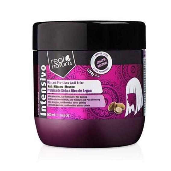 Real Natura Máscara Pro-Lisos Anti Frizz - Curly Stop