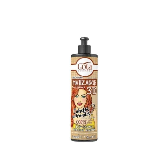 Matizador 3D 120ml Gota Dourada - Curly Stop