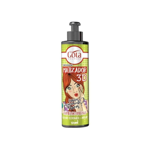 Matizador 3D 120ml Gota Dourada - Curly Stop