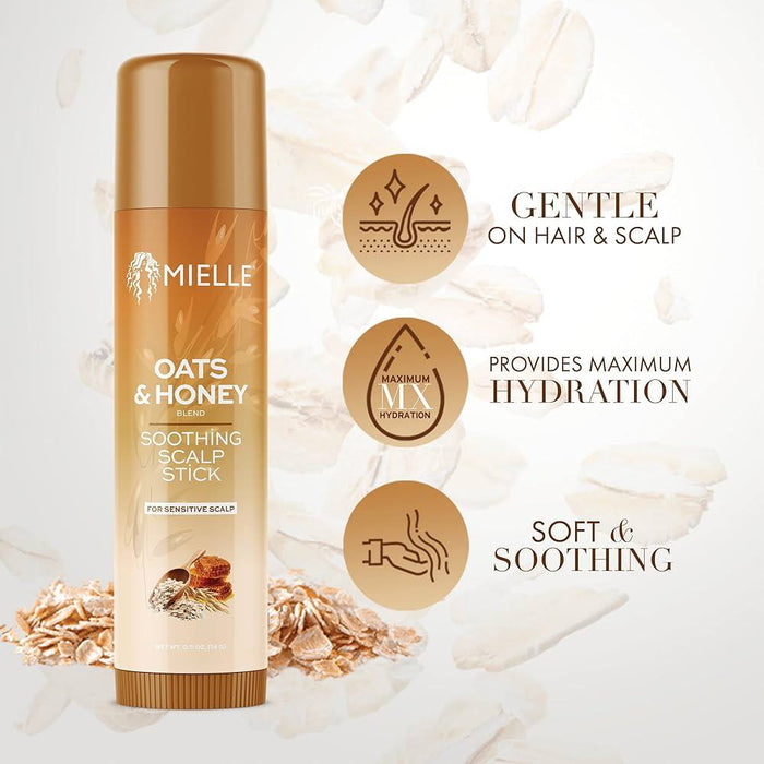 Mielle Oats Honey Soothing Scalp Stick 14g - Curly Stop