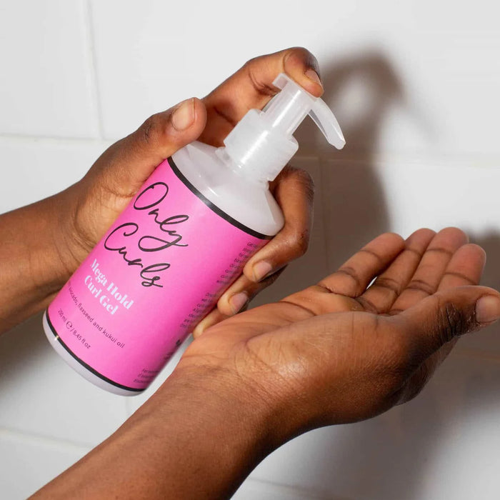 Only Curls Mega Hold Curl Gel 250ml - Curly Stop