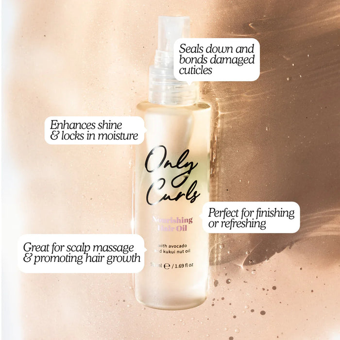 Only Curls Nourishing Hair Oil - Curly Stop