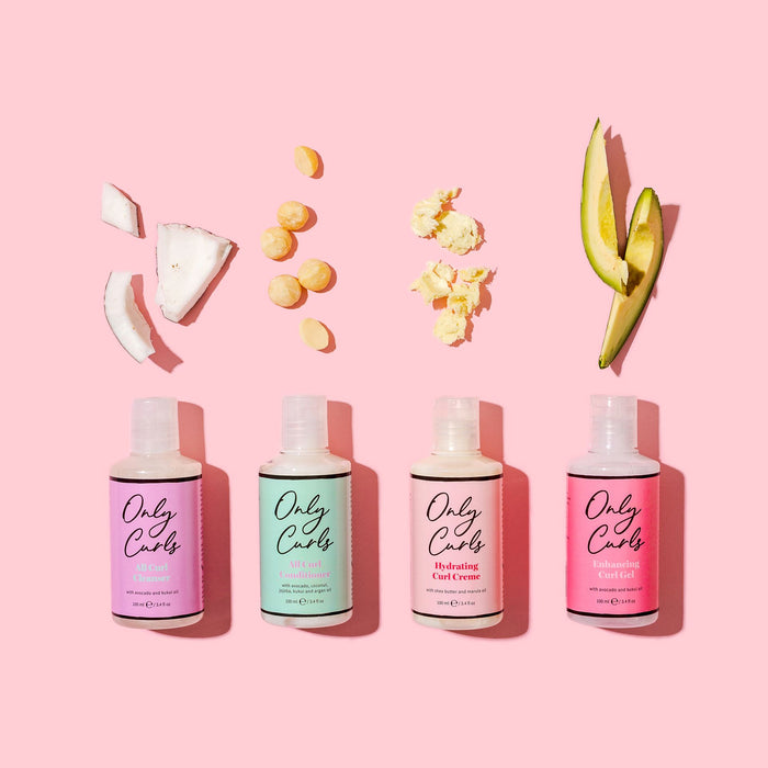 Only Curls Starter Pack 4x100ml - Curly Stop
