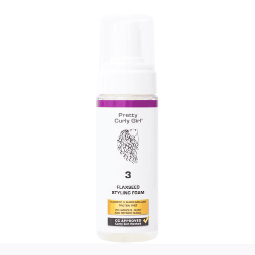 Pretty Curly Girl Flaxseed Styling Foam 150ml - Curly Stop
