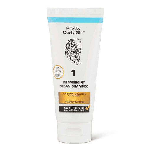 Pretty Curly Girl Peppermint Clean Champú - Curly Stop