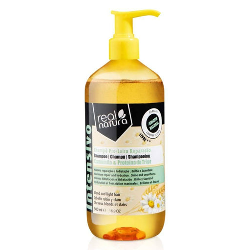 Real Natura Pro-Loiro Reparação Champú 500ml - Curly Stop