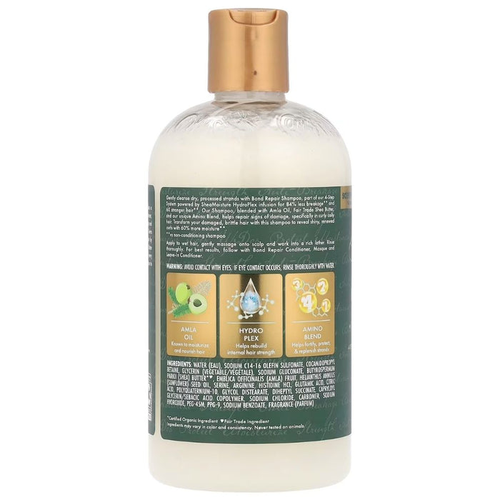 Shea Moisture Amla Oil Bond Repair Shampoo 384ml - Curly Stop