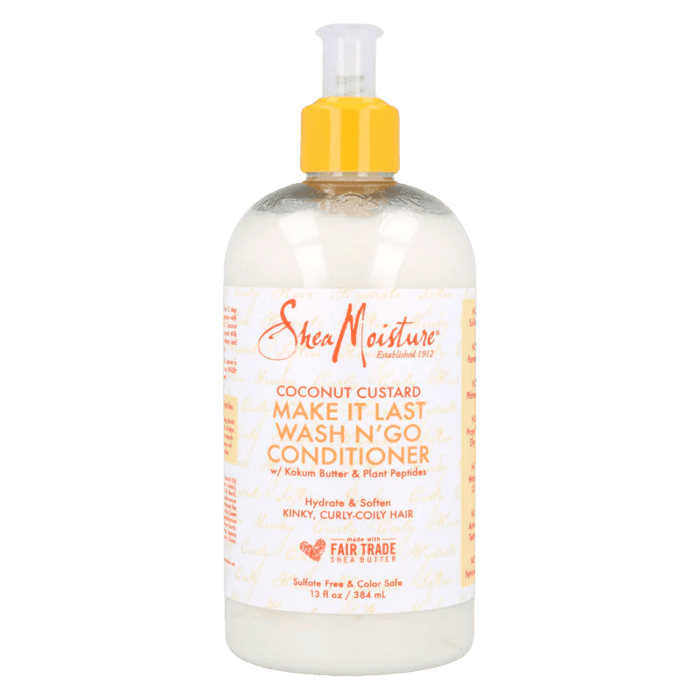 Shea Moisture Coconut Custard Make It Last Wash N´ Go Pack - Curly Stop