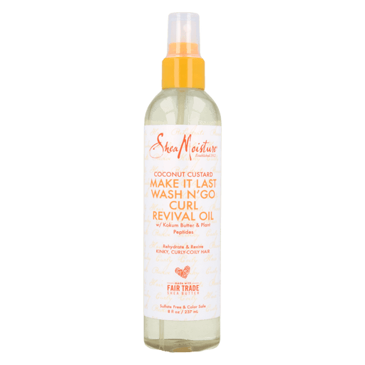 Shea Moisture Coconut Custard Wash N´Go Curl Revival Aceite 237ml - Curly Stop