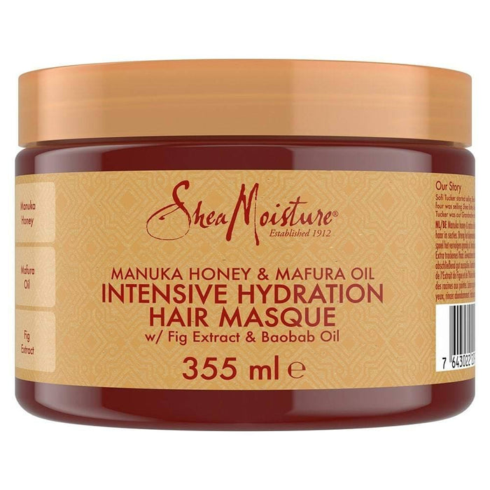 Shea Moisture Manuka Honey Mafura Oil Mascarilla 354ml - Curly Stop