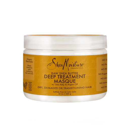 Shea Moisture Raw Shea Butter Deep Treatment Mascarilla 340g - Curly Stop