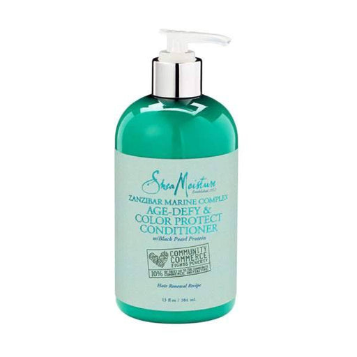 Shea Moisture Zanzibar Marine Complex Age-Defy & Color Protect Conditioner 384ml - Curly Stop