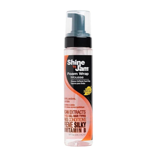 Shine ´n Jam Supreme Foam Wrap Mousse 8oz - Curly Stop