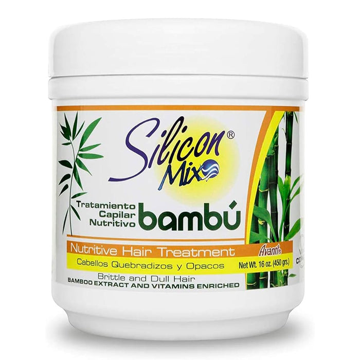 Silicon Mix Bambu Treatment Jar - Curly Stop