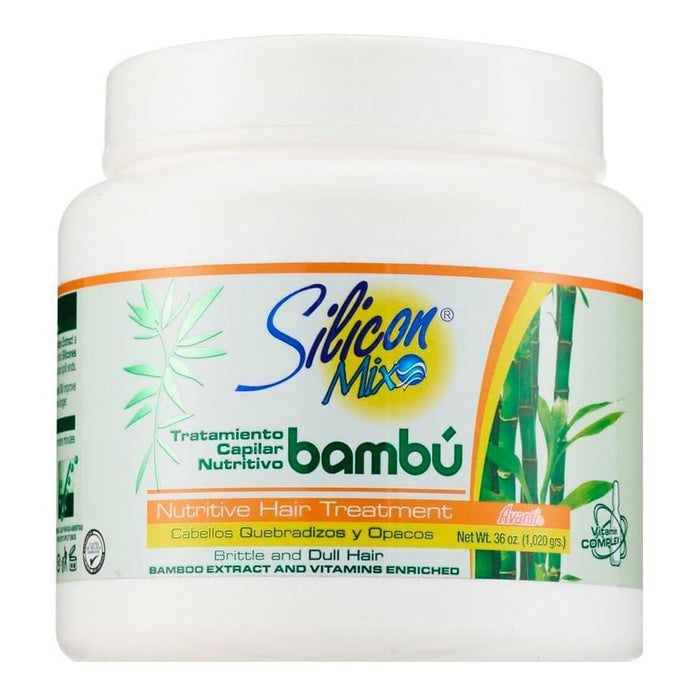 Silicon Mix Bambu Treatment Jar - Curly Stop