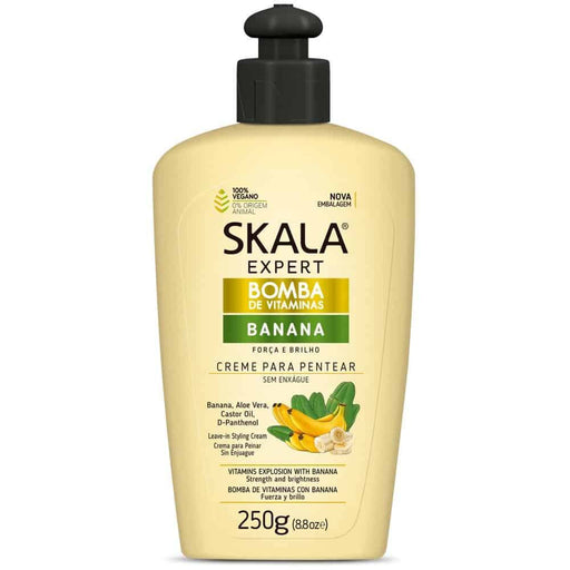 Skala Expert Bomba de Vitaminas Banana Creme de pentear 250ml - Curly Stop