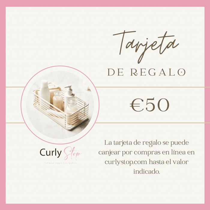 Tarjetas de regalo - Curly Stop