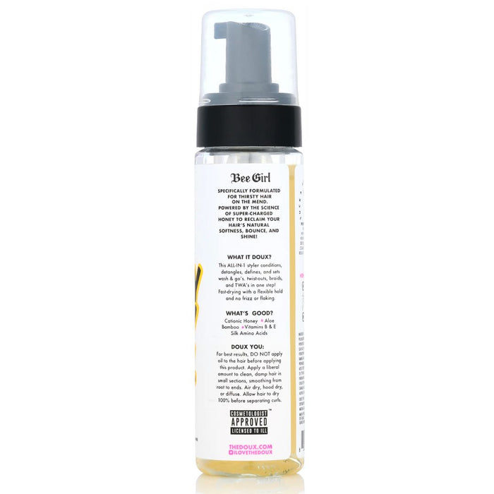 The Doux Bee Girl Crazy Sexy Curl Honey Setting Foam 207ml - Curly Stop