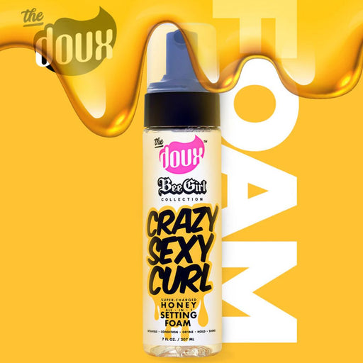 The Doux Bee Girl Crazy Sexy Curl Honey Setting Foam 207ml - Curly Stop