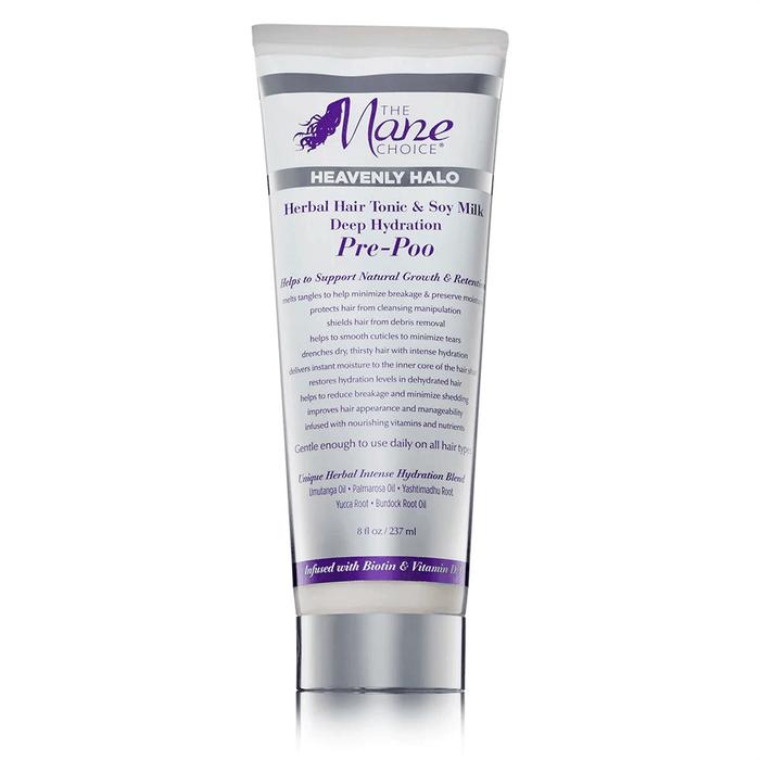 The Mane Choice Heavely Halo Herbal Hair Tonic and Soy Milk Deep Hydration Pre-Poo 300ml - Curly Stop