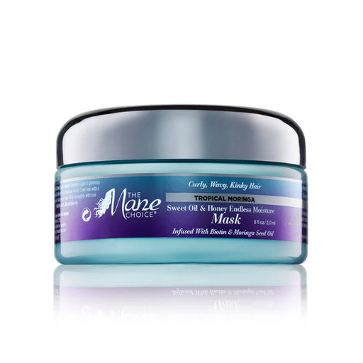 The Mane Choice Tropical Moringa Sweet oil and Honey Endless Moisture Mask 237ml - Curly Stop