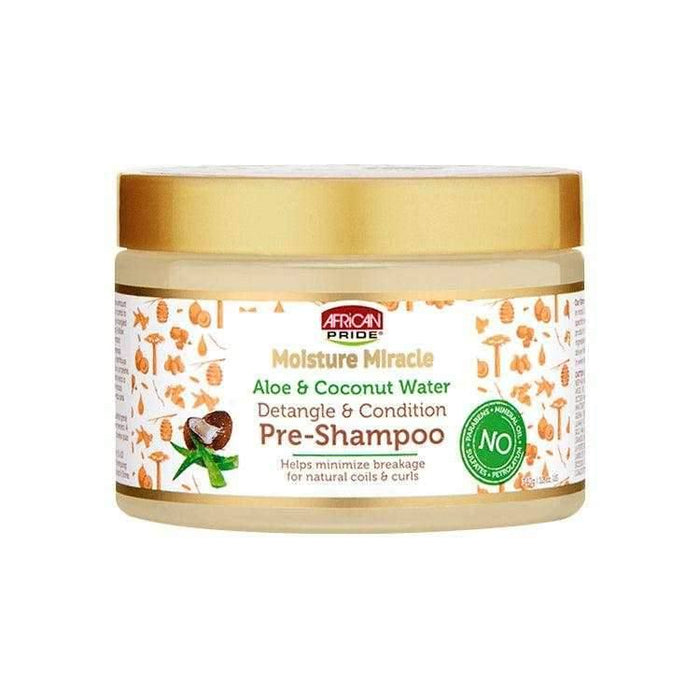 African Pride Moisture Miracle Pre-Shampoo 340g - Curly Stop