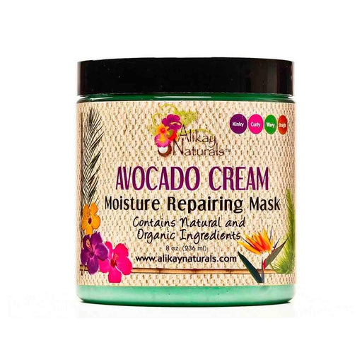 Alikay Naturals Avocado Cream Moisture Repairing Mascarilla 236ml - Curly Stop