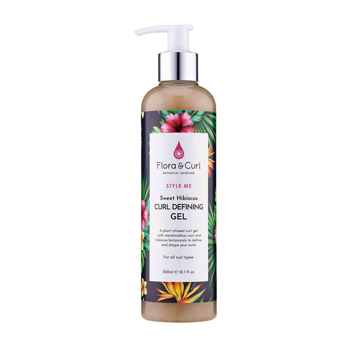 Flora & Curl Style Me Sweet Hibiscus Curl Defining Gel 300ml - Curly Stop