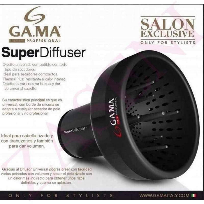 Ga.ma Profesional Súper Difusor Universal Difusor - Curly Stop