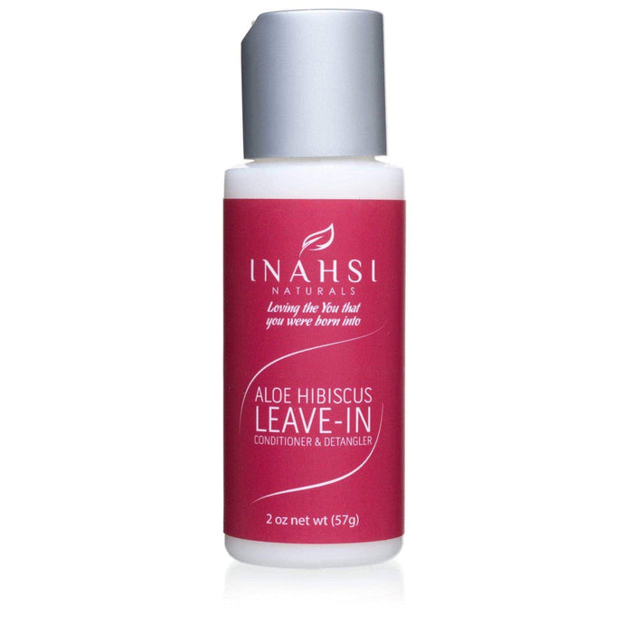 Inahsi Naturals Aloe Hibiscus Leave-In Acondicionador & Detangler - Curly Stop