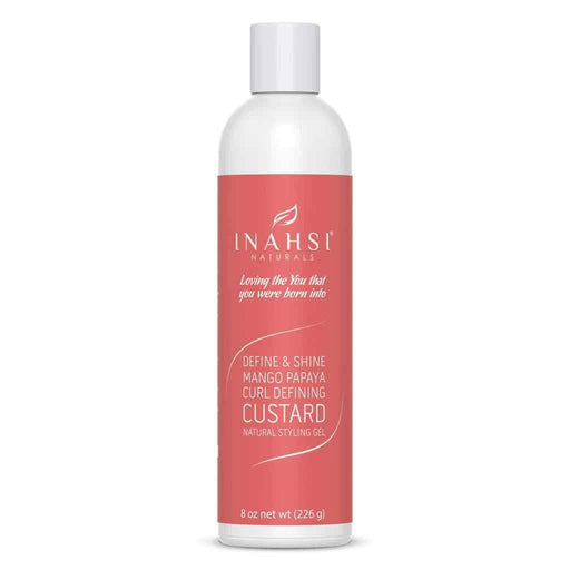Inahsi Naturals Define & Shine Mango Papaya Curl Defining Custard - Curly Stop