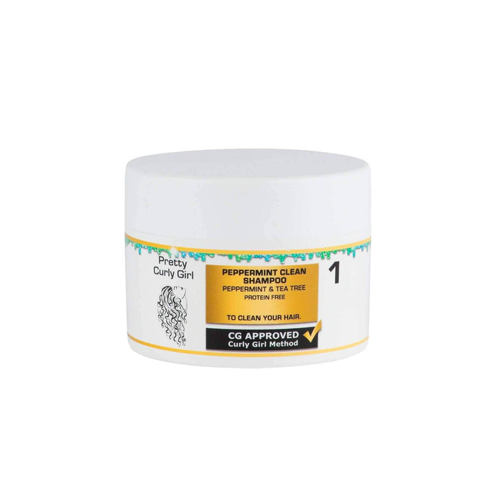 Pretty Curly Girl Peppermint Clean Champú - Curly Stop
