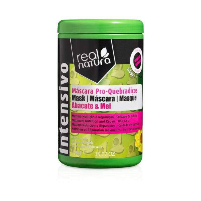 Real Natura Pro-Quebradiços Abacate e Mel Mascarilla 1kg - Curly Stop