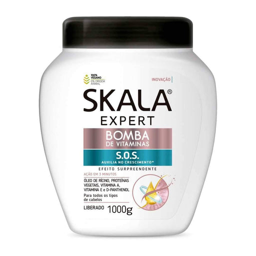 Skala Bomba de Vitaminas S.O.S Crema de Tratamiento Acondicionadora 1000g - Curly Stop